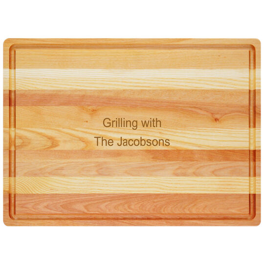 Your Text Master Wood Cutting Board